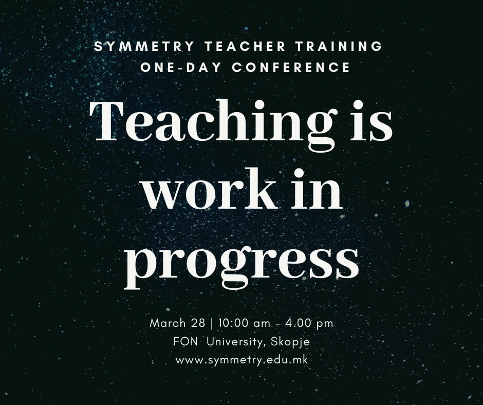 Teaching is work in progress